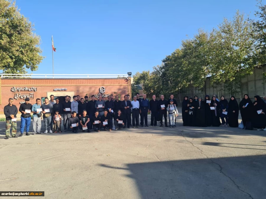 بدرقه زائران سیدالشهدا ، ابا عبدالله الحسین در مدیریت پردیس های استان آذربایجان غربی با حضور سرپرست مدیریت پردیس های استان و سرپرست پردیس علامه طباطبایی ارومیه 2