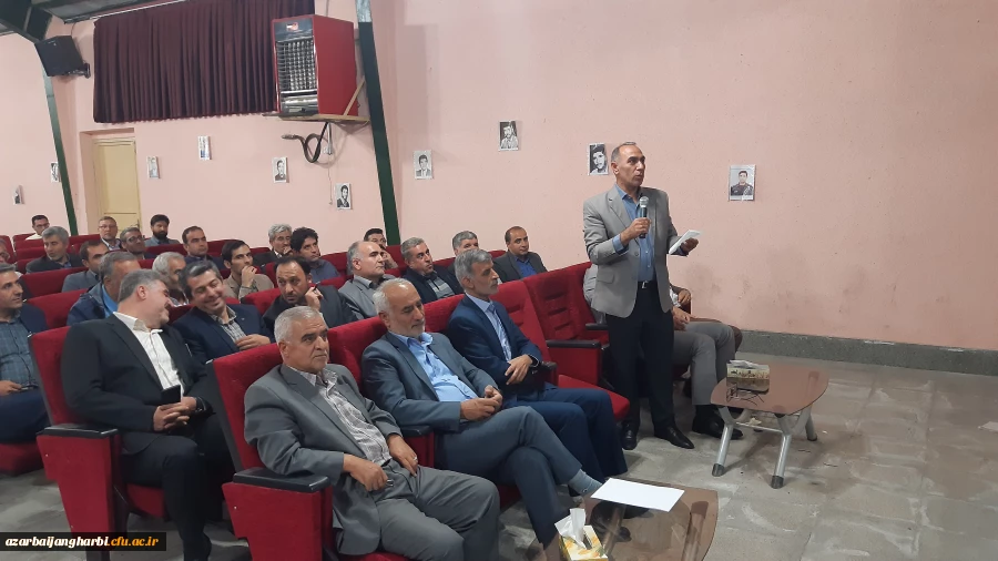 برگزاری جلسه هم اندیشی با حضور اساتید پردیس شهید رجایی ارومیه، پیرامون مسائل آموزشی، فرهنگی و پژوهشی 8