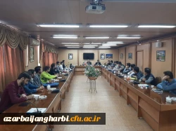 جلسه معاونت محترم آموزشی، فرهنگی و پژوهشی و مسئول امور فرهنگی پردیس شهید رجایی ارومیه با نمایندگان دانشجویان 3