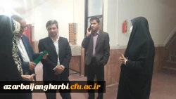 بازدید رئیس پردیس علامه طباطبایی ارومیه به همراه عامل مالی استان از خوابگاه دانشجویی شهیده مولانا 3