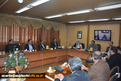 برگزاری اولین جلسه شورای اداری کارکنان پردیس شهید رجایی ارومیه در سال تحصیلی جدید با حضور مدیریت استانی دانشگاه فرهنگیان 