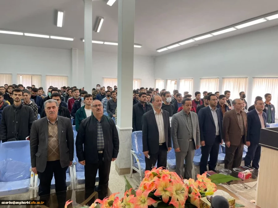 آیین استقبال از نو دانشجو معلمان مرکز امام خمینی(ره) سلماس با حضور مدیریت استاتی 5