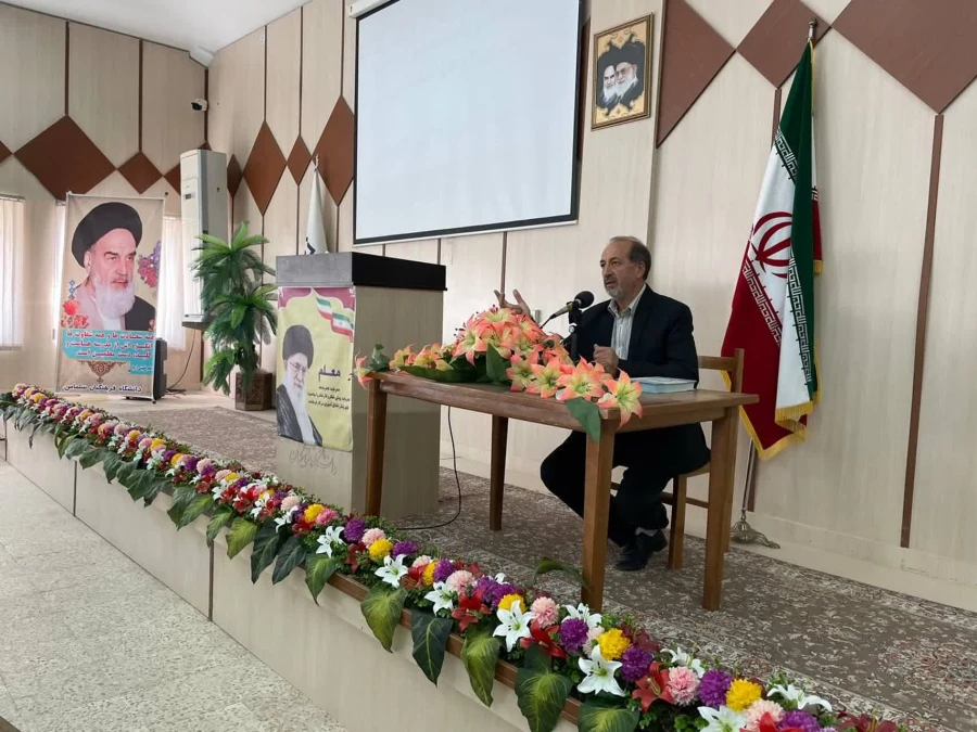 آیین استقبال از نو دانشجو معلمان مرکز امام خمینی(ره) سلماس با حضور مدیریت استاتی 6