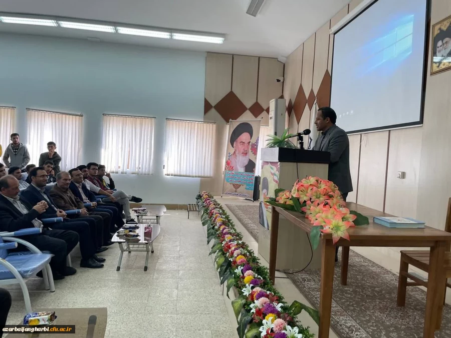 آیین استقبال از نو دانشجو معلمان مرکز امام خمینی(ره) سلماس با حضور مدیریت استاتی 2