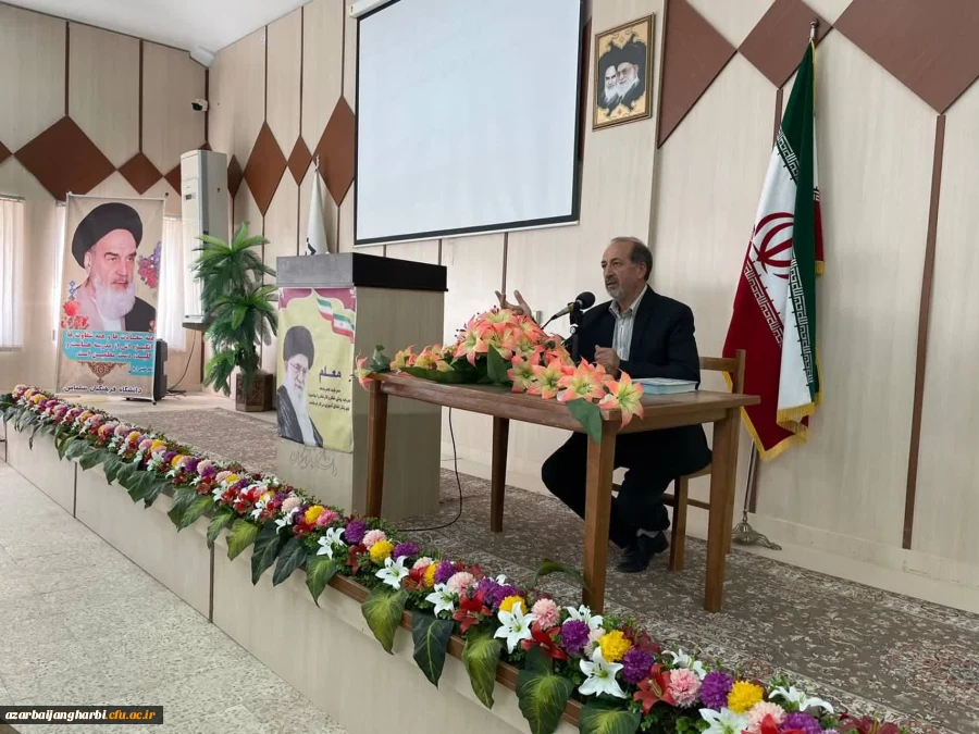 آیین استقبال از نو دانشجو معلمان مرکز امام خمینی(ره) سلماس با حضور مدیریت استاتی 5