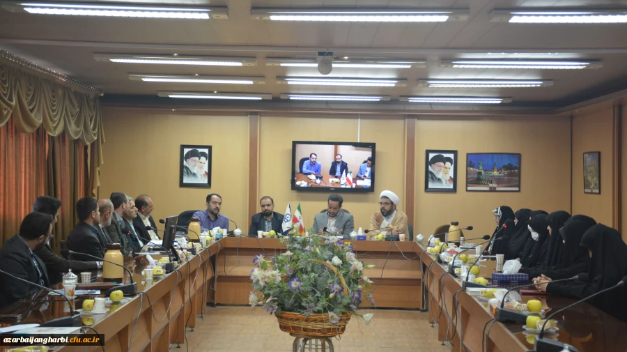 آیین تکریم و معارفه مسئول بسیج حوزه شهید طلسچی دانشگاه فرهنگیان استان آذربایجان غربی 4