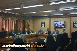 آیین تکریم و معارفه مسئول بسیج حوزه شهید طلسچی دانشگاه فرهنگیان استان آذربایجان غربی 6