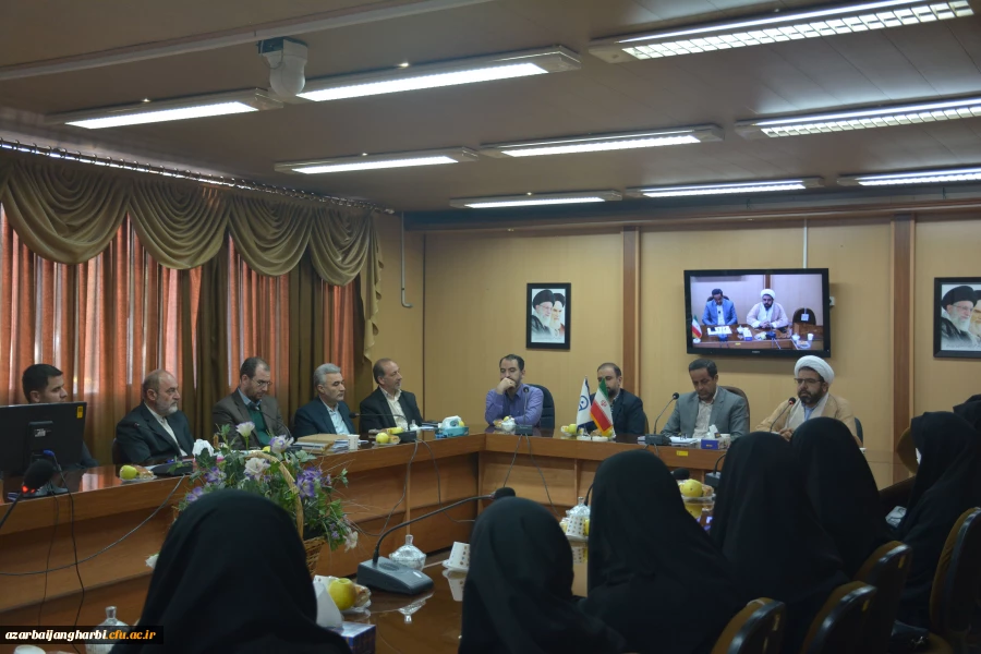 آیین تکریم و معارفه مسئول بسیج حوزه شهید طلسچی دانشگاه فرهنگیان استان آذربایجان غربی 6