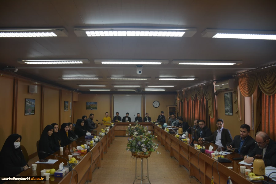 آیین تکریم و معارفه مسئول بسیج حوزه شهید طلسچی دانشگاه فرهنگیان استان آذربایجان غربی 7