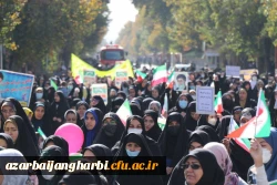 حضور پرشور اساتید،کارکنان و دانشجومعلمان دانشگاه فرهنگیان در راهپیمایی 13 آبان 1401 6
