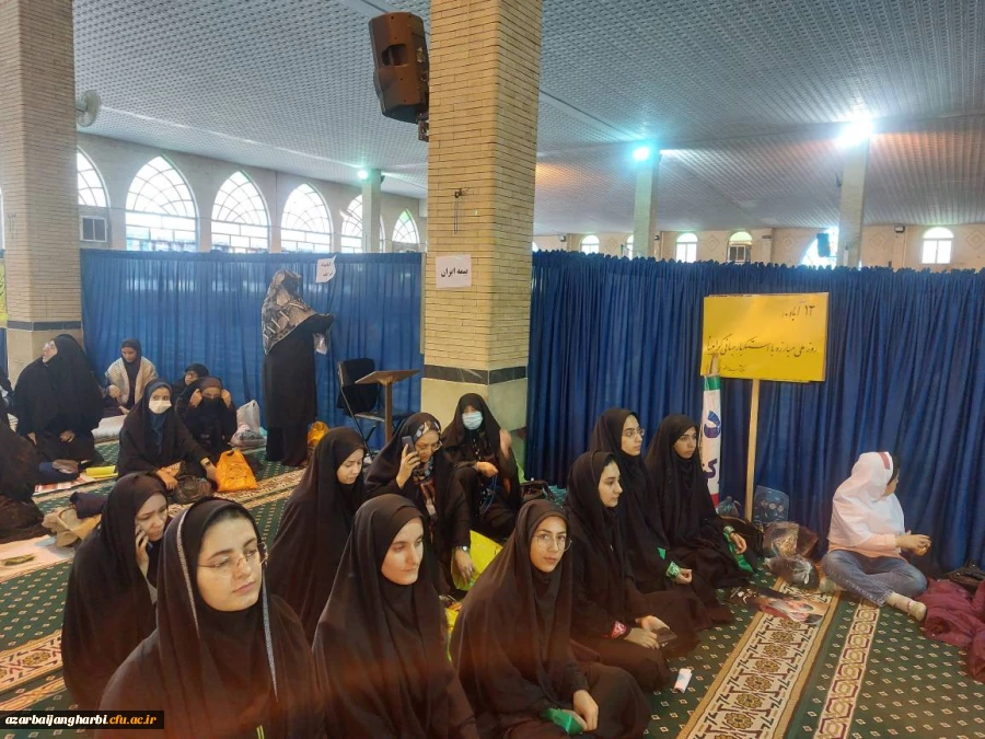 حضور پرشور اساتید،کارکنان و دانشجومعلمان دانشگاه فرهنگیان در راهپیمایی 13 آبان 1401 5