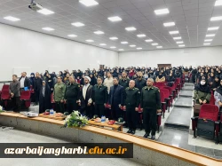 نشست صمیمی دانشجو معلمان پردیس علامه طباطبایی پیرامون روشنگری اغتشاشات اخیر با محوریت پرسش و پاسخ با حضور سردار جهانبخش
فرمانده انتظامی استان آذربایجان غربی 2