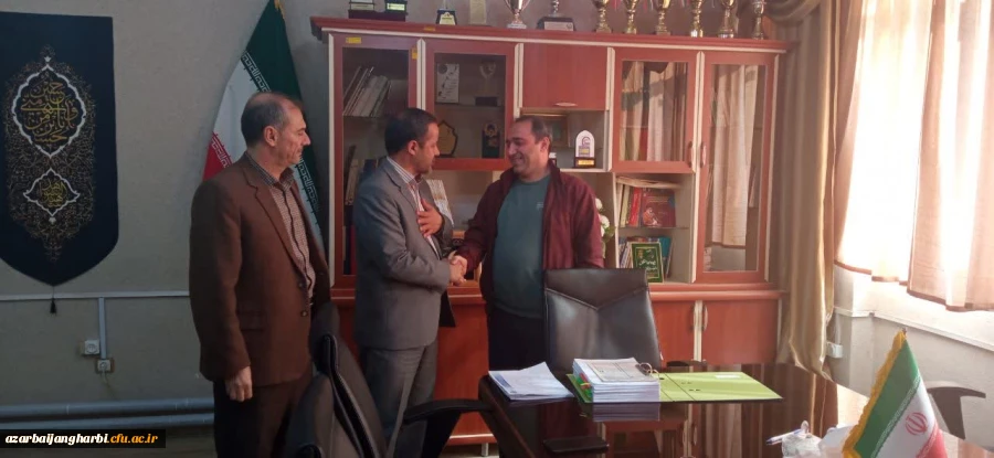 گزارش تصویری از مراسم کلنگ زنی و شروع به کار پروژه بزرگ احداث سالن فرهنگی، ورزشی پردیس شهید رجایی ارومیه 2