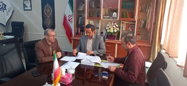 گزارش تصویری از مراسم کلنگ زنی و شروع به کار پروژه بزرگ احداث سالن فرهنگی، ورزشی پردیس شهید رجایی ارومیه 3