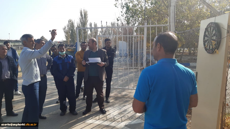 مسابقه "دارت" با حضور پرشور و نشاط کارکنان و اساتید پردیس شهید رجایی ارومیه 3