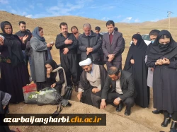 حضور مسئولین دانشگاه فرهنگیان استان در مجلس ترحیم دانشجوی گرانقدر مرحومه حدیقه محمد آذر-پردیس علامه طباطبایی ارومیه 2