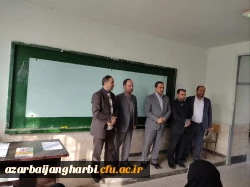 بازدید از ساختمان شماره دو پردیس شهید رجایی ارومیه در شهر میاندوآب 2