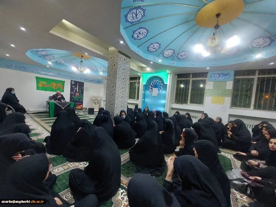 بزرگداشت ایام فاطمیه در نمازخانه مرکز آموزش عالی شهید مطهری خوی 5