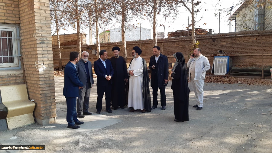 بازدید معاون وزیر علوم از پردیس علامه طباطبایی ارومیه 9