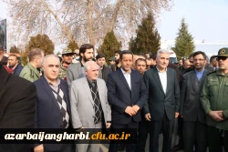 حضور مدیر امور پردیس های استان در آئین استقبال از شهدای گمنام دفاع مقدس 2