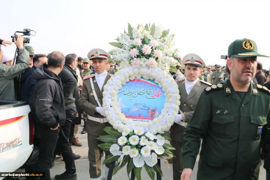 حضور مدیر امور پردیس های استان در آئین استقبال از شهدای گمنام دفاع مقدس 4