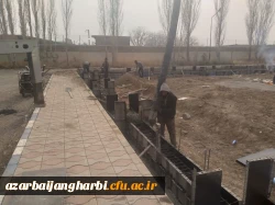 بتن ریزی فونداسیون پروژه بزرگ سالن فرهنگی، ورزشی پردیس شهید رجایی ارومیه 3