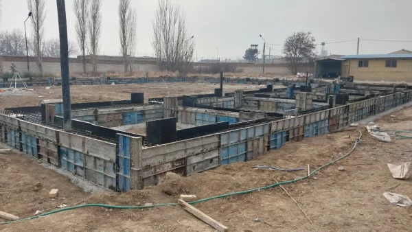 بتن ریزی فونداسیون پروژه بزرگ سالن فرهنگی، ورزشی پردیس شهید رجایی ارومیه 6