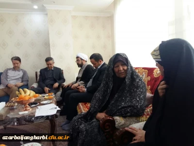 مصادف با سالروز وفات حضرت ام البنین س توسط مسئولین دانشگاه فرهنگیان استان آذربایجان غربی انجام شد:

دیدار با خانواده شهدا