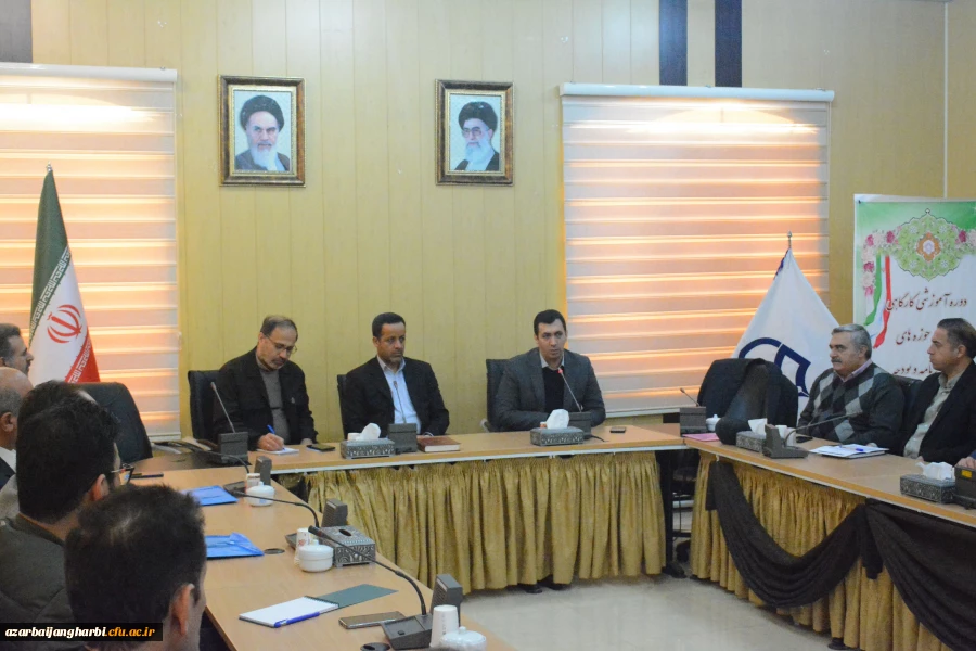 دوره آموزشی _ کارگاهی کارکنان حوزه های طرح و برنامه و بودجه، پشتیبانی و رفاه و امور مالی  9