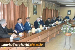 جلسه اعضای هیئت علمی و مأمورین آموزشی پیرامون مسائل فرهنگی و نماز 6