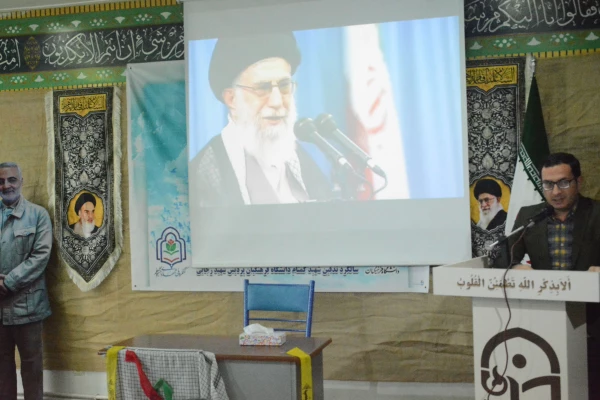 مراسم بزرگداشت اولین سالگرد تشییع و تدفین شهید گمنام در پردیس شهید رجایی ارومیه و سومین سالگرد شهادت سردار سلیمانی 3