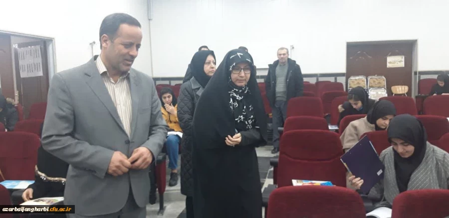  بازدید و بررسی مستمر مسئولین استانی دانشگاه فرهنگیان آذربایجان غربی از برگزاری امتحانات پایان ترم دانشجومعلمان 2
