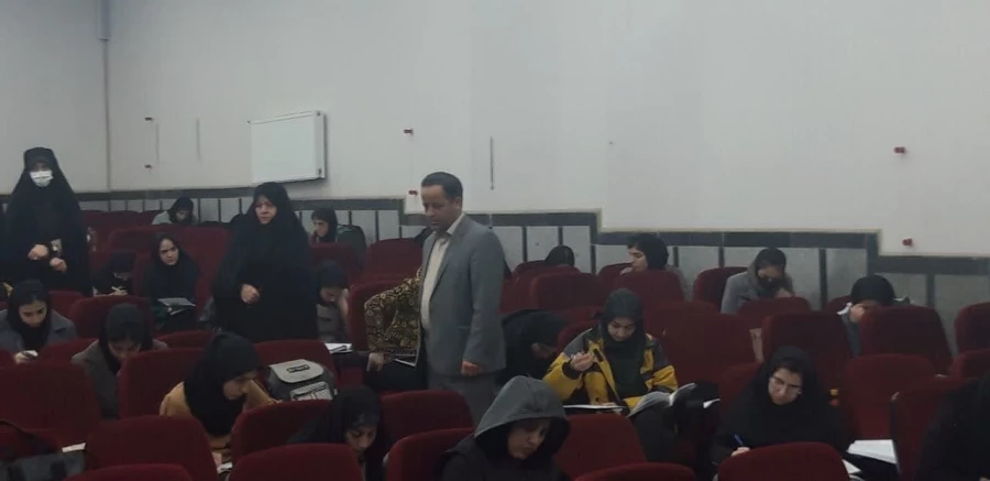  بازدید و بررسی مستمر مسئولین استانی دانشگاه فرهنگیان آذربایجان غربی از برگزاری امتحانات پایان ترم دانشجومعلمان 4