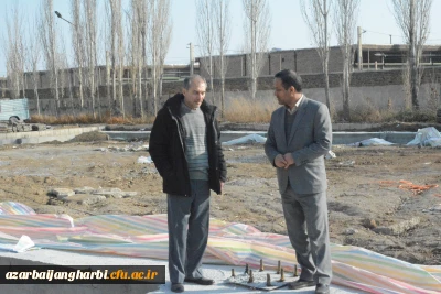 در پردیس شهید رجایی ارومیه به سرعت در حال تکمیل شدن است:

پروژه بزرگ سالن فرهنگی ورزشی