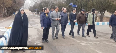 در شهر زلزله زده خوی صورت گرفت:

بازدید مسئولین کشوری و استانی از مرکز شهید مطهری خوی