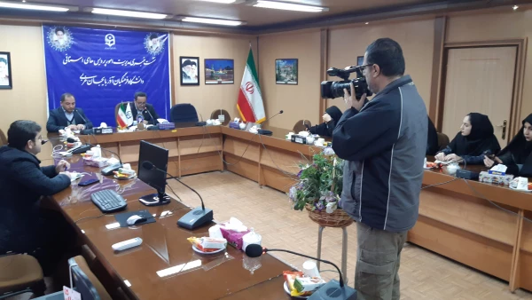 نشست خبری مدیریت امور پردیس های استان با مطبوعات و صدا و سیما 8