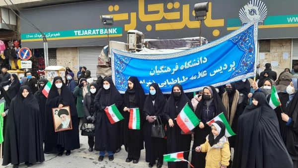 حضور پرشور دانشجومعلمان، اساتید و کارکنان دانشگاه فرهنگیان 4