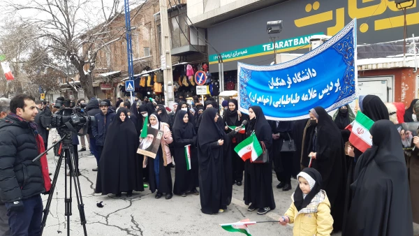 حضور پرشور دانشجومعلمان، اساتید و کارکنان دانشگاه فرهنگیان 6