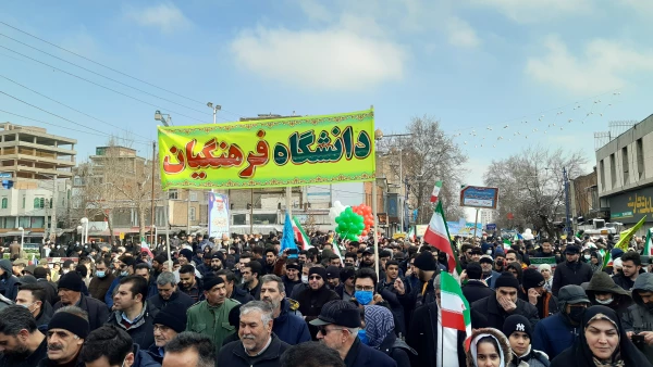 حضور پرشور دانشجومعلمان، اساتید و کارکنان دانشگاه فرهنگیان 8