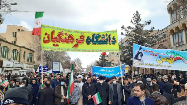 حضور پرشور دانشجومعلمان، اساتید و کارکنان دانشگاه فرهنگیان 19