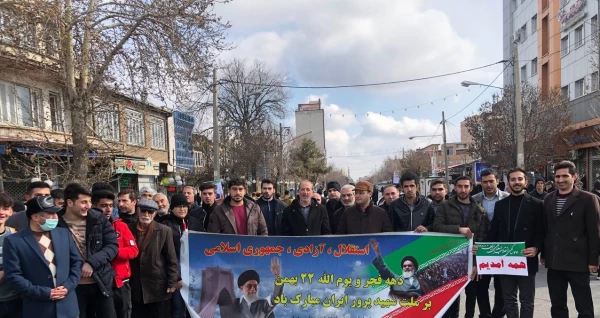 گزارش تصویری راهپیمایی یوم الله 22 بهمن دانشگاه فرهنگیان واحد امام خمینی(ره) سلماس