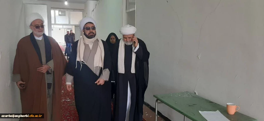 بازدید معاونت محترم فرهنگی اجتماعی دانشگاه فرهنگیان و سرپرست مدیریت امور پردیس های دانشگاه فرهنگیان استان آذربایجان غربی از مرکز آموزش عالی شهید مطهری خوی  2