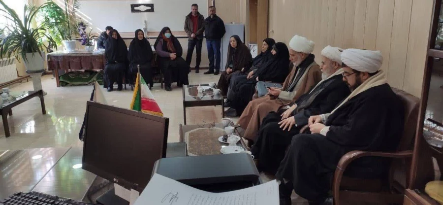 بازدید معاونت محترم فرهنگی اجتماعی دانشگاه فرهنگیان و سرپرست مدیریت امور پردیس های دانشگاه فرهنگیان استان آذربایجان غربی از مرکز آموزش عالی شهید مطهری خوی  5