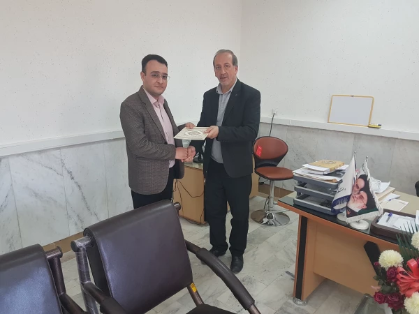 تجلیل از جناب آقای سیدکاظم سید ولیلو حراست مرکز