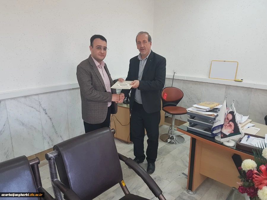 تجلیل از جناب آقای سیدکاظم سید ولیلو حراست مرکز