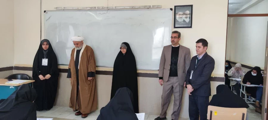 بازدید مدیر امور پردیس های استان  از روند برگزاری آزمون اصلح جبرانی مهارت آموزان ماده ۲۸ در پردیس علامه طباطبایی ارومیه 2