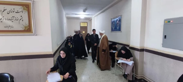 بازدید مدیر امور پردیس های استان  از روند برگزاری آزمون اصلح جبرانی مهارت آموزان ماده ۲۸ در پردیس علامه طباطبایی ارومیه 2