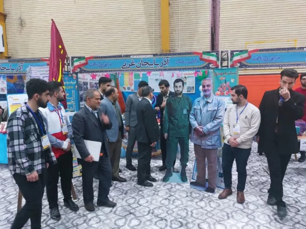 درخشش دانشجو معلمان دانشگاه فرهنگیان استان آذربایجان غربی در  کسب عنوان برترین غرفه هفتمین جشنواره رویش،حرکت انجمن های علمی،کانونهای فرهنگی و تشکل های دانشجویی کشوری  7