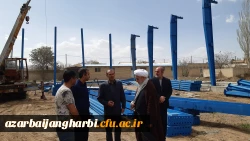 بازدید  مدیریت استانی از روند پیشرفت پروژه بزرگ فرهنگی ورزشی 2