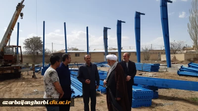 در پردیس شهید رجایی ارومیه صورت گرفت:

بازدید  مدیریت استانی از روند پیشرفت پروژه بزرگ فرهنگی ورزشی